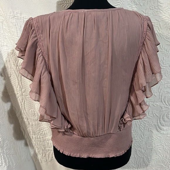 Anthropologie Forever That Girl ruffle top, size large, NWT - Picture 8 of 15